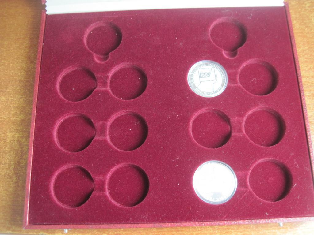 Футляр для набора монет Австрия 100 шиллингов 1976 Зимняя Олимпиада в Инсбруке. 3