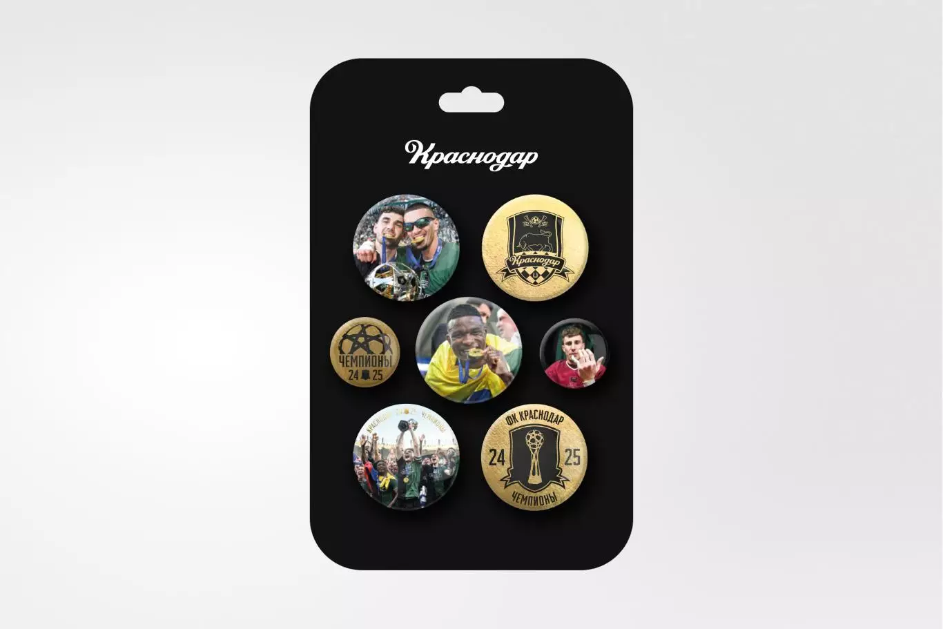 Значок «ФК Краснодар Чемпионы 24/25» 2