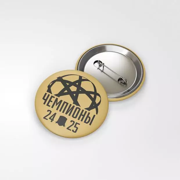 Значок «Чемпионы 24/25 Кубок»