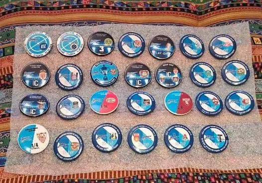 Матчевые значки Зенита сезон 2014-2015 1