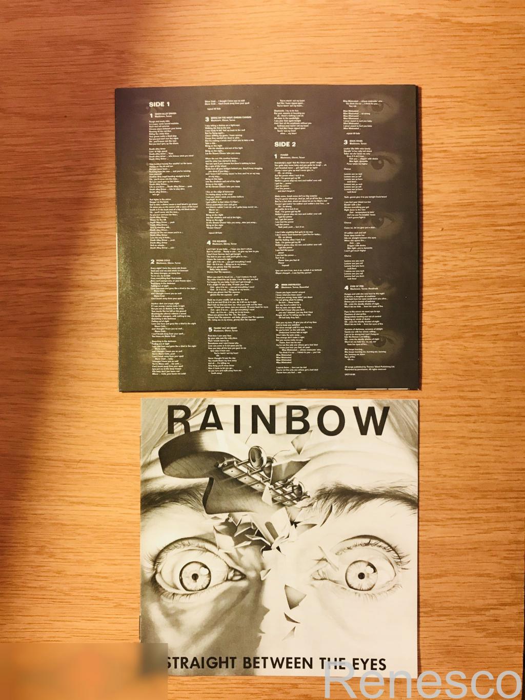 (CD) Rainbow ?– Straight Between The Eyes (2001) (Japan) 2
