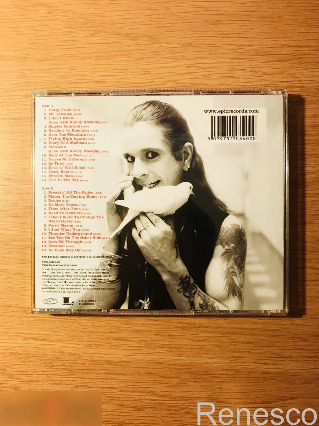 (CD) Ozzy Osbourne ?– The Essential Ozzy Osbourne (2003) (Europe) 1