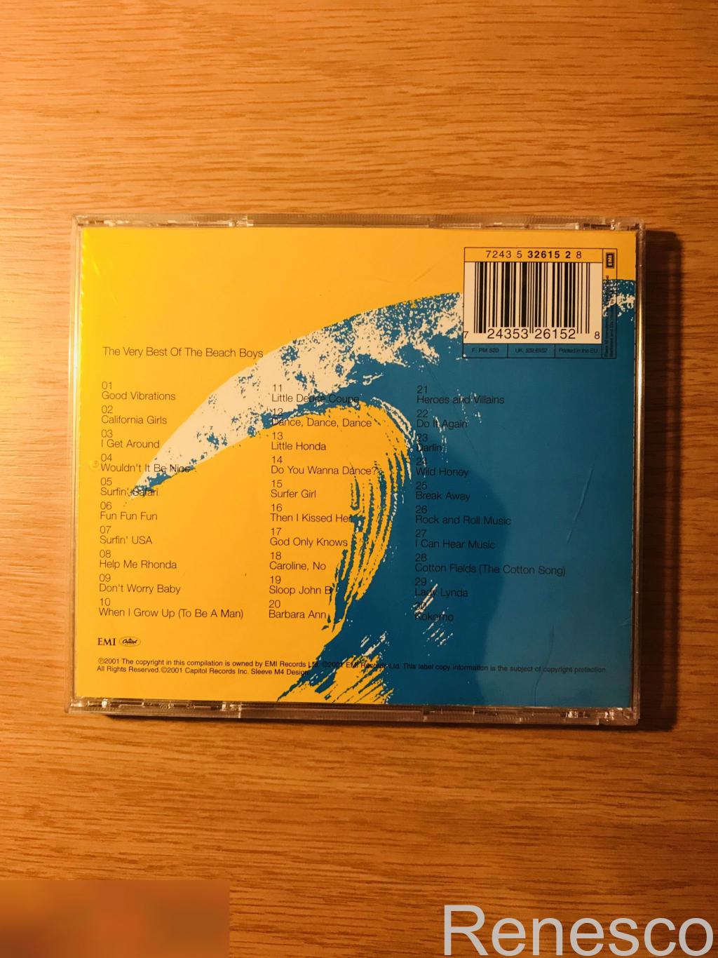 (CD) The Beach Boys ?– The Very Best Of The Beach Boys (2001) (Europe) 1