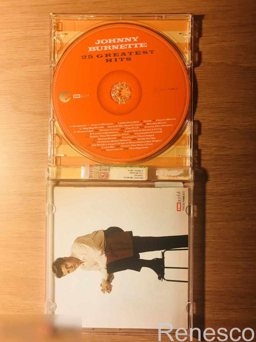 (CD) Johnny Burnette ?– 25 Greatest Hits (Europe) (2004) 2
