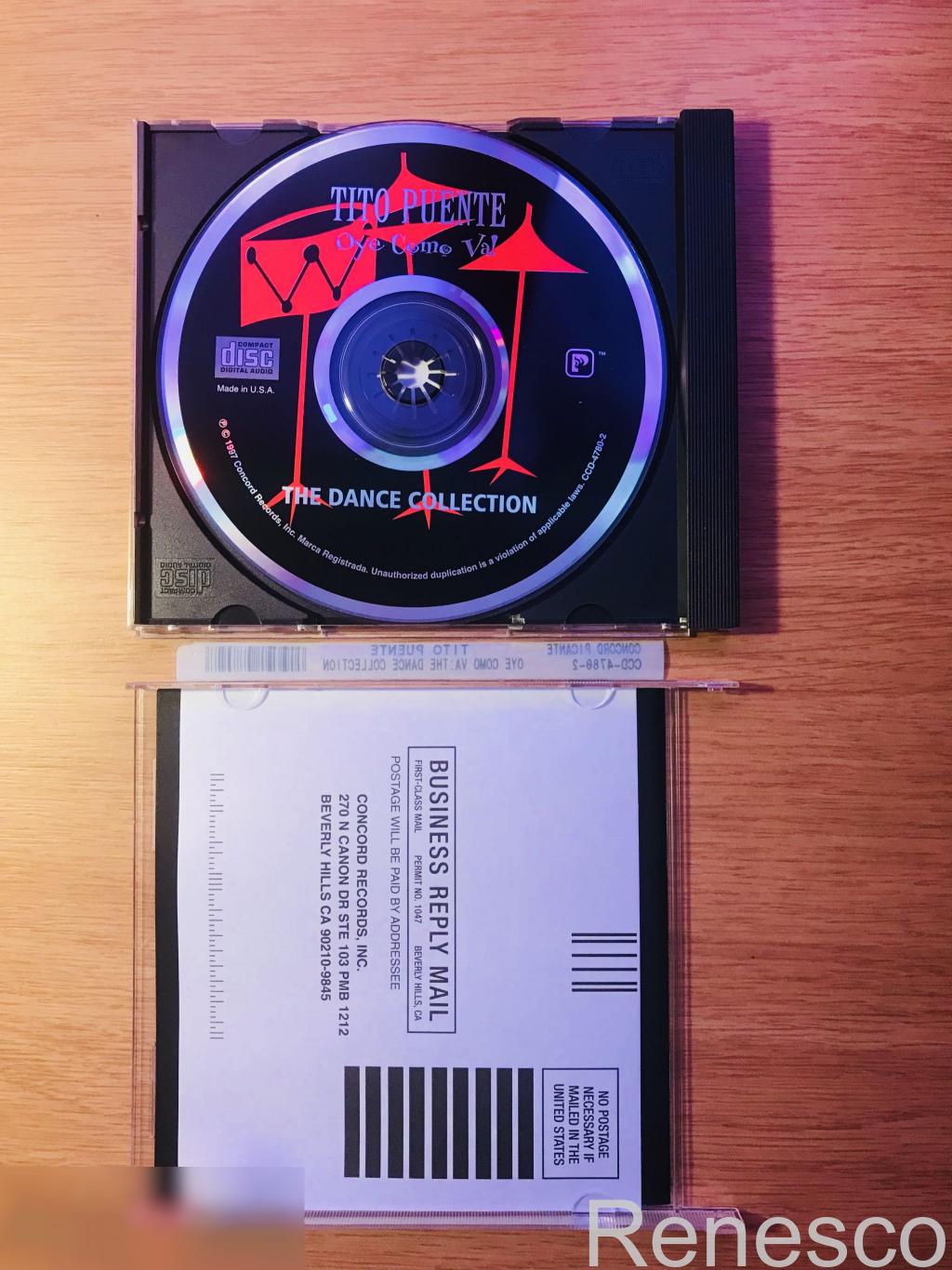 (CD) Tito Puente ?– Oye Como Va! - The Dance Collection (1997) (USA) 2