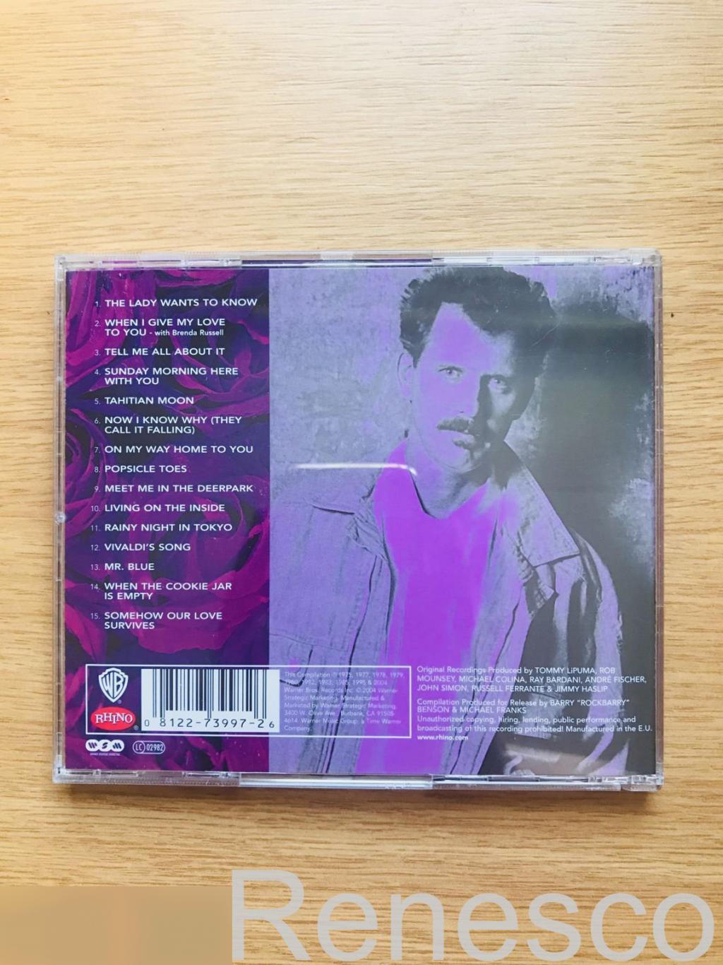 (CD) Michael Franks ?– Love Songs (Europe) (2004) 1
