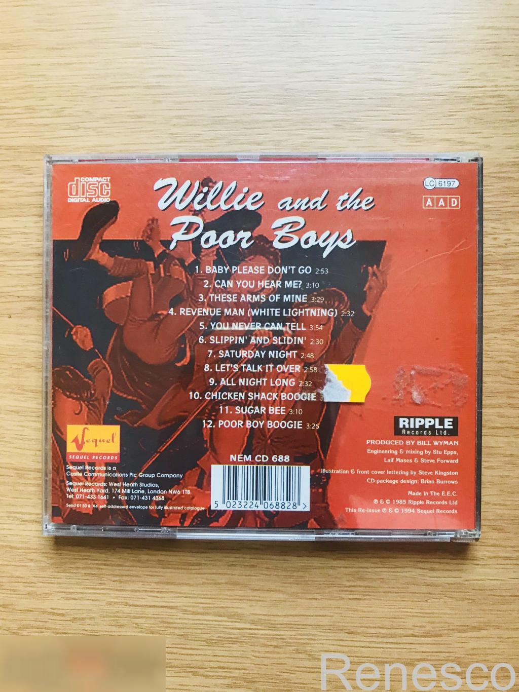 (CD) Willie And The Poor Boys ?– Willie And The Poor Boys (Europe) (2004) 1