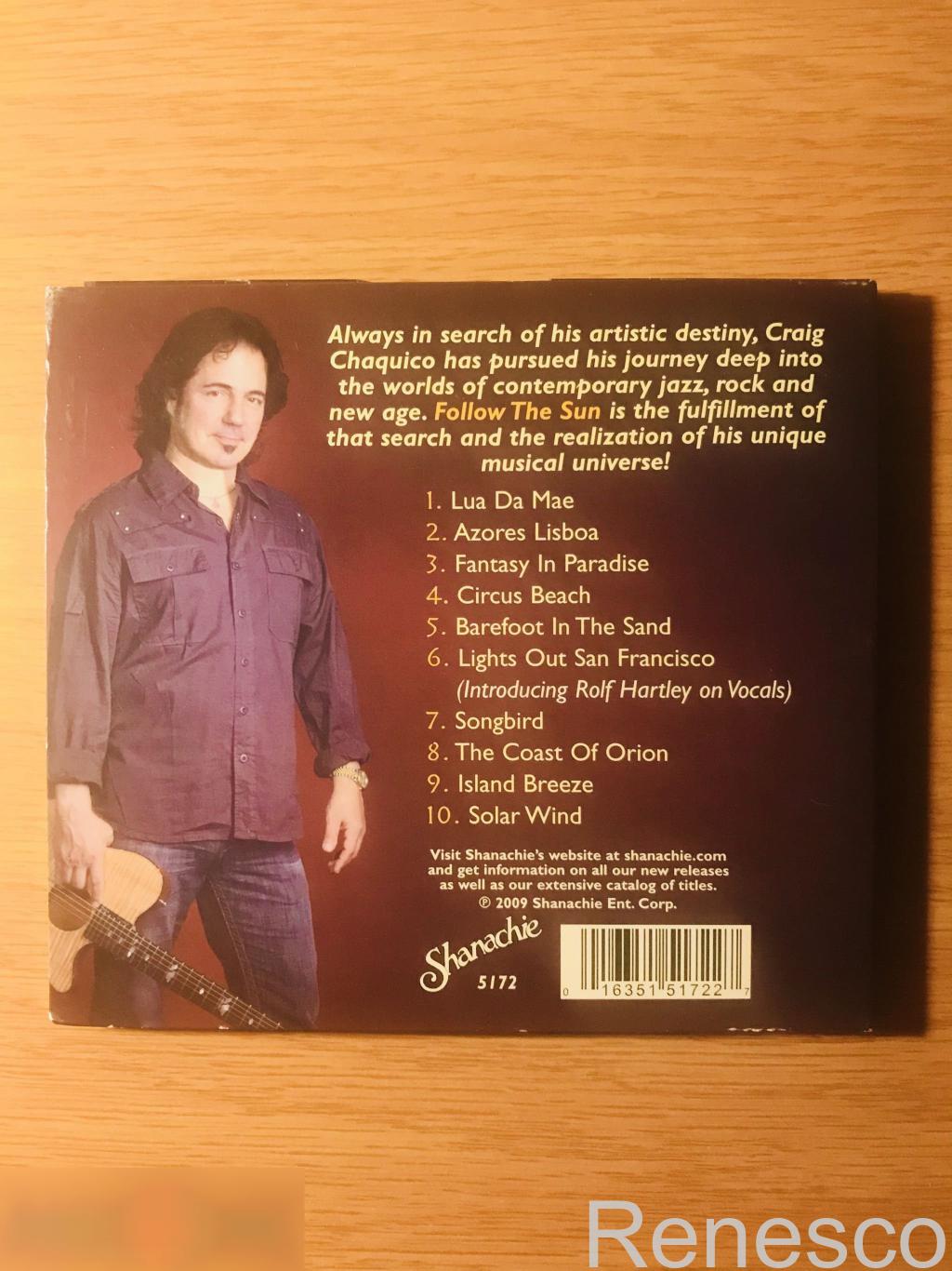(CD) Craig Chaquico ?– Follow the Sun (USA) (2009) 1
