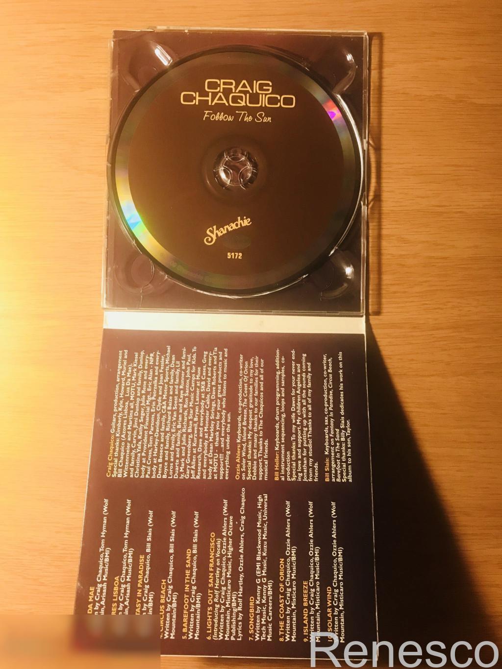 (CD) Craig Chaquico ?– Follow the Sun (USA) (2009) 2