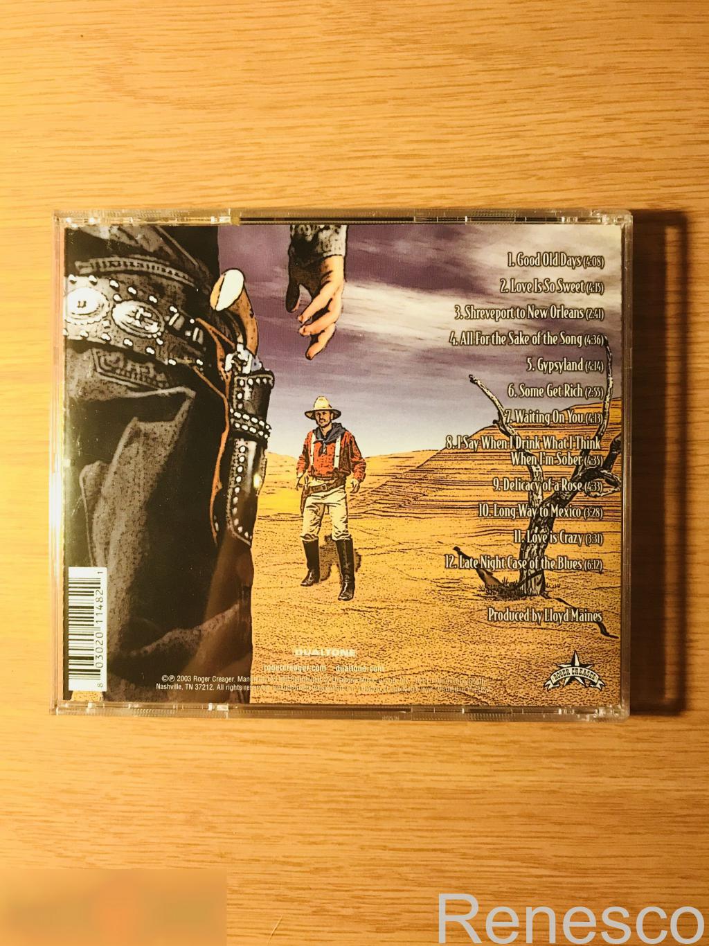 (CD) Roger Creager ?– Long Way To Mexico (2003) (USA) 1
