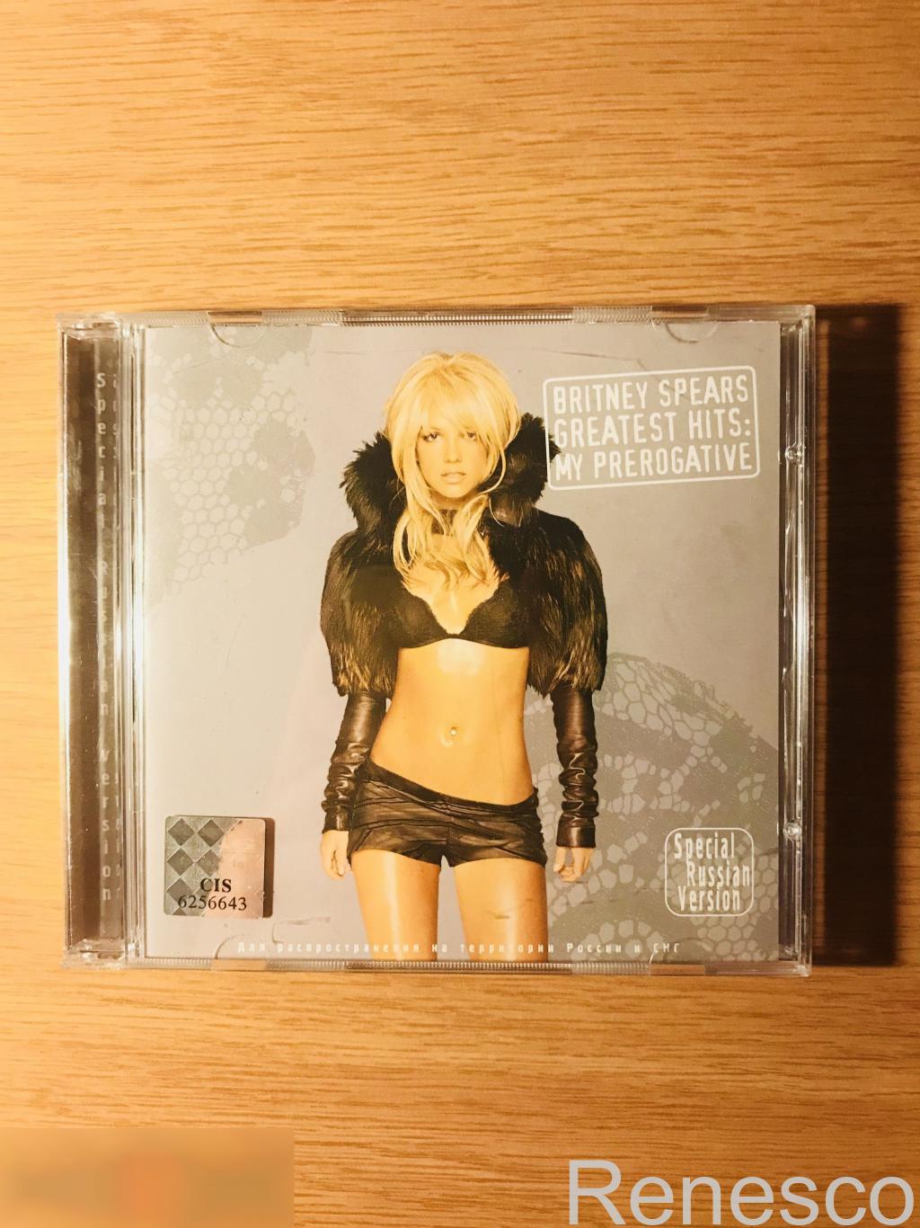 (CD) Britney Spears ?– Greatest Hits: My Prerogative (Russia) (2004)