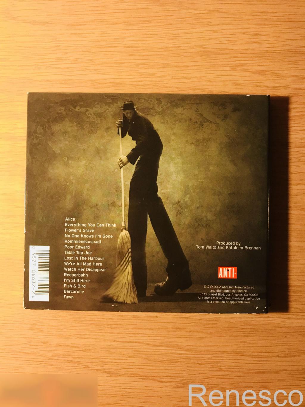 (CD) Tom Waits ?– Alice (USA) (2002) 1