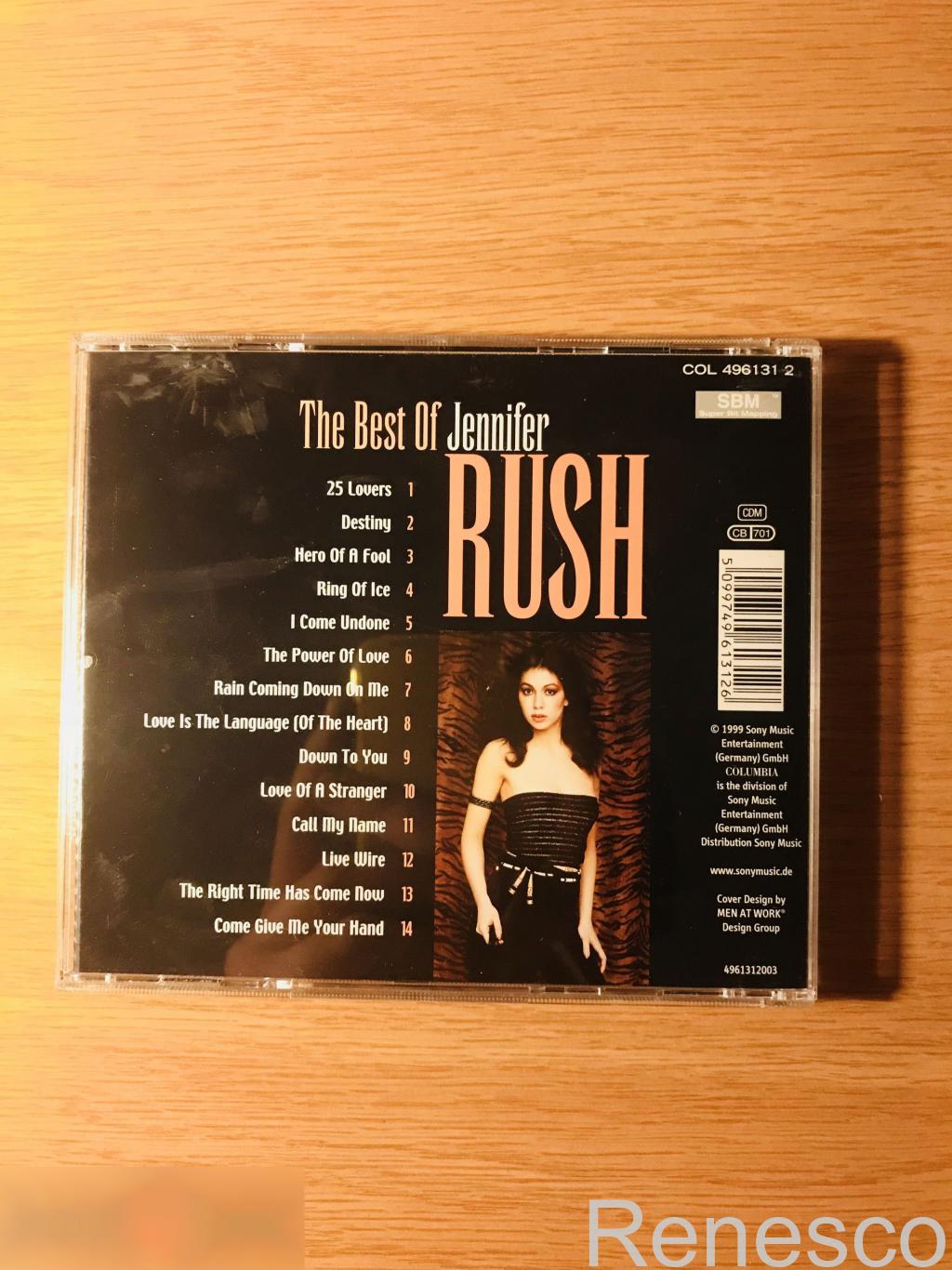(CD) Jennifer Rush ?– The Best Of Jennifer Rush (Germany) (1999) 1