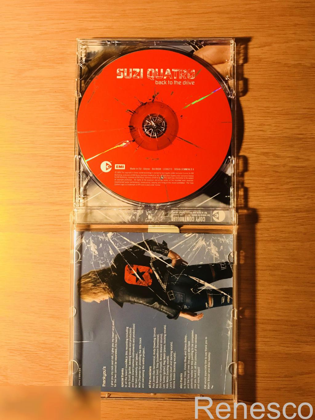 (CD) Suzi Quatro ?– Back To The Drive (Holland) (2005) 2