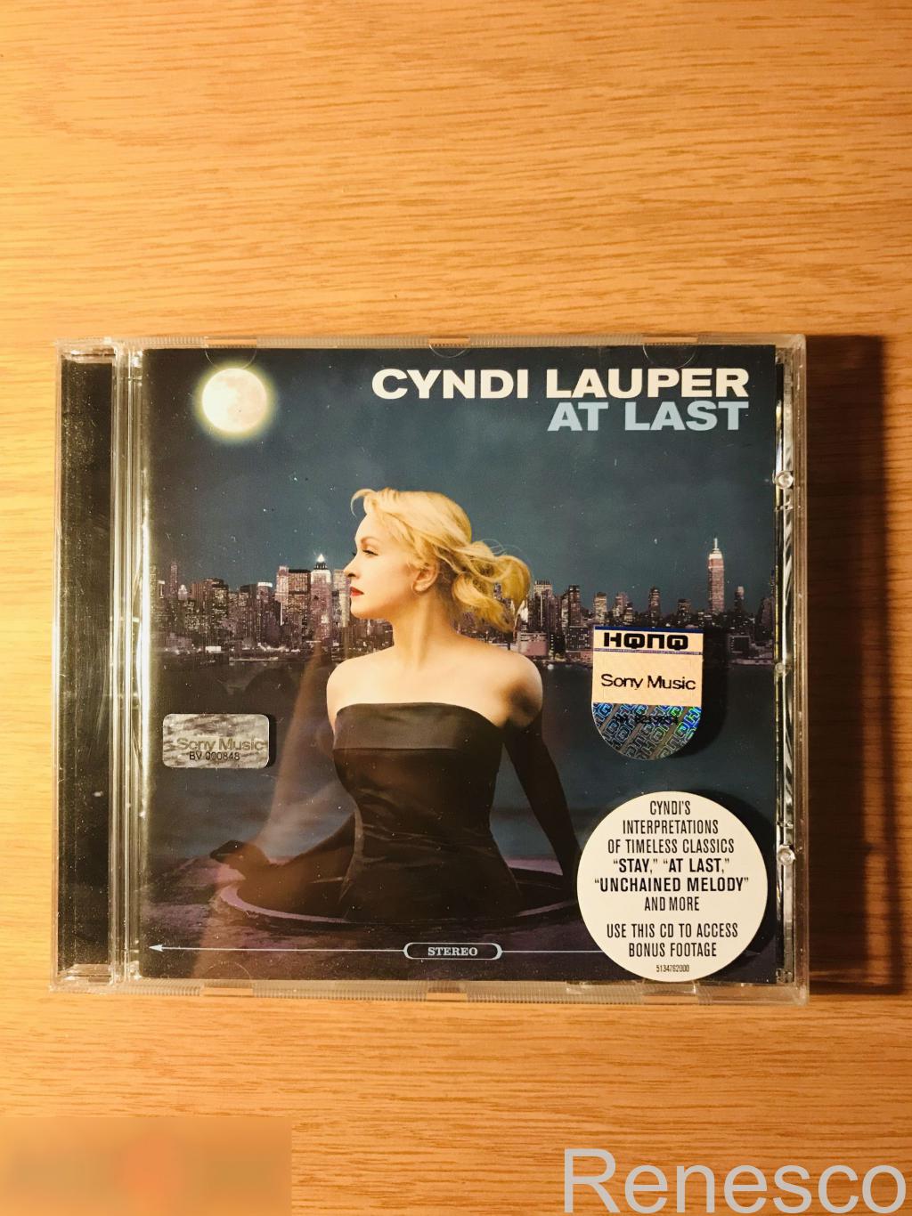 (CD) Cyndi Lauper ?– At Last (Europe) (2003)
