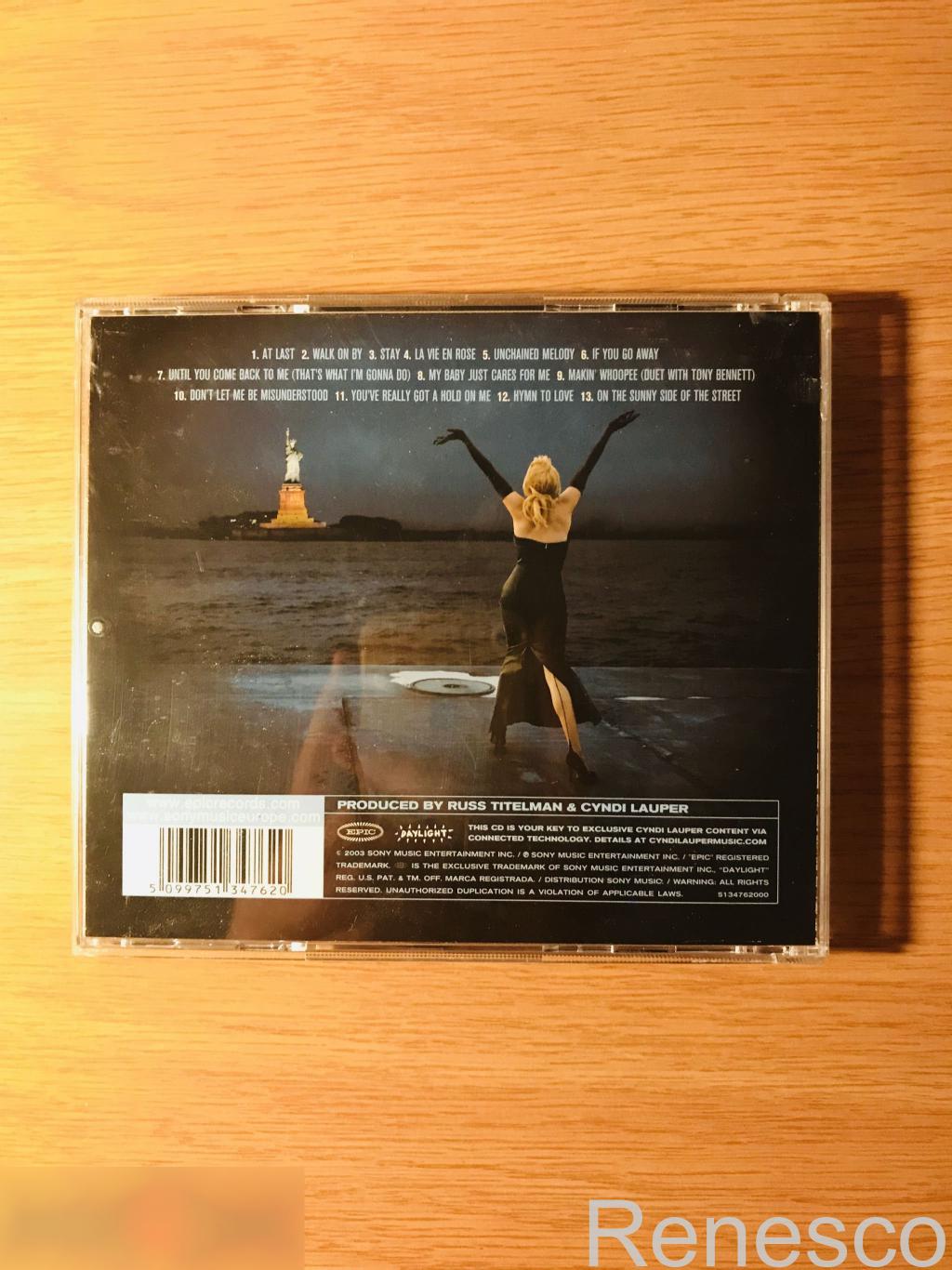 (CD) Cyndi Lauper ?– At Last (Europe) (2003) 1
