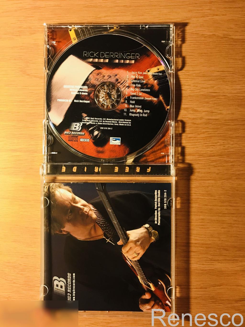 (CD) Rick Derringer ?– Free Ride (2002) (USA) 2