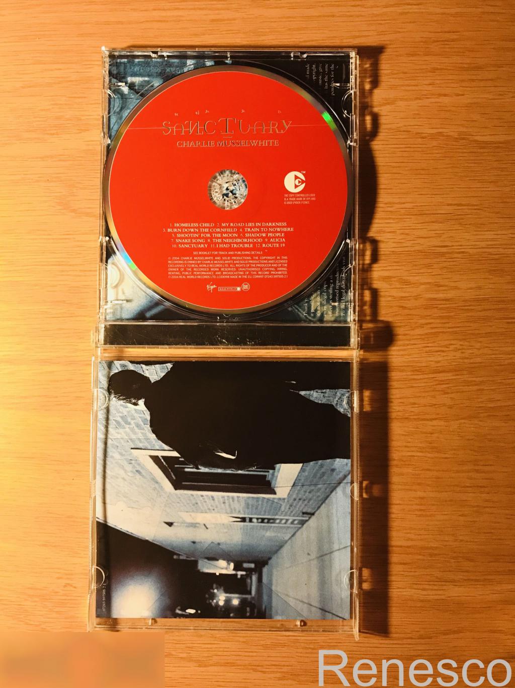(CD) Charlie Musselwhite ?– Sanctuary (2004) (Europe) 2