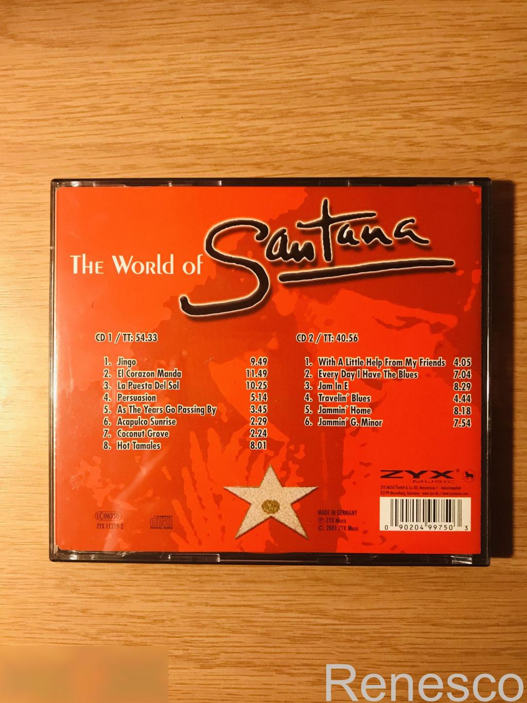 (2CD) World of Carlos Santana (2001) (Germany) 1