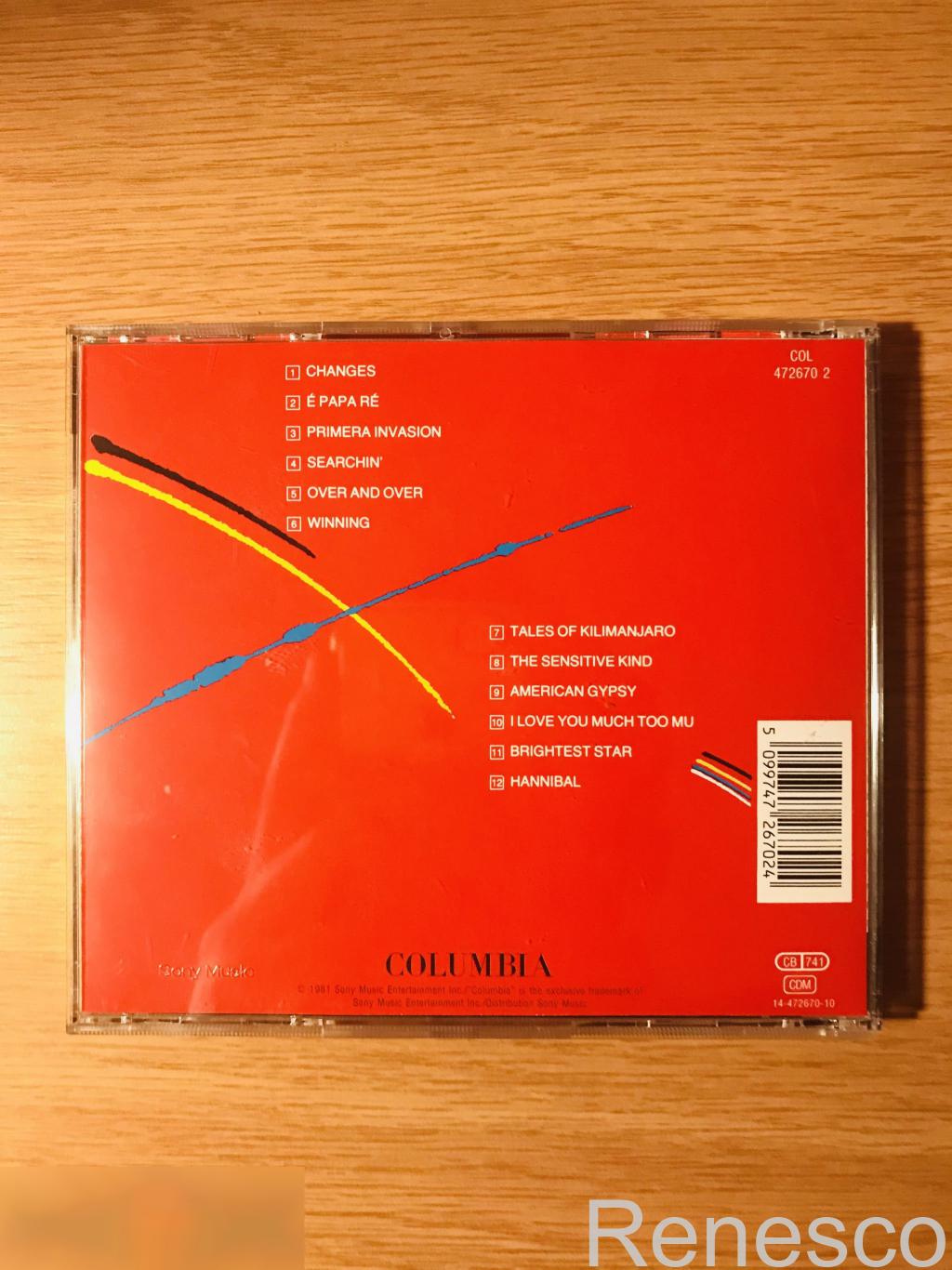 (CD) Santana ?– Zebop! (1987) (Europe) 1