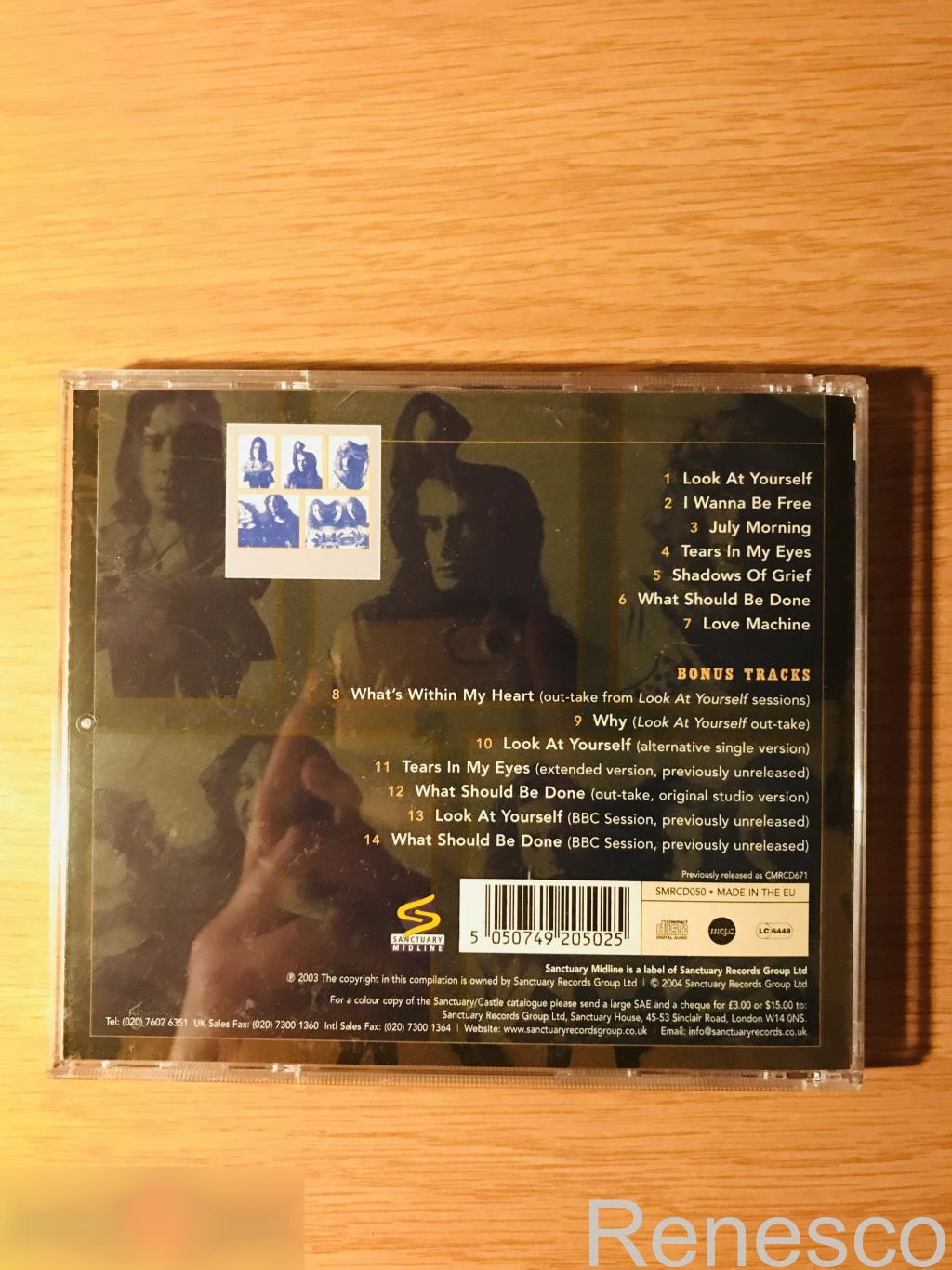 (CD) Uriah Heep ?– Look At Yourself (2004) (Europe) 1