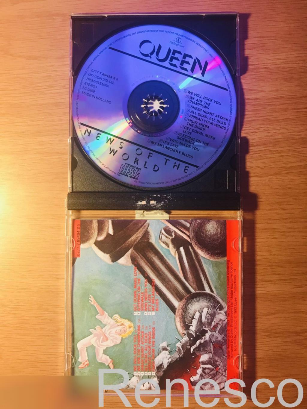 (CD) Queen ?– News Of The World (1993) (Netherlands) 3