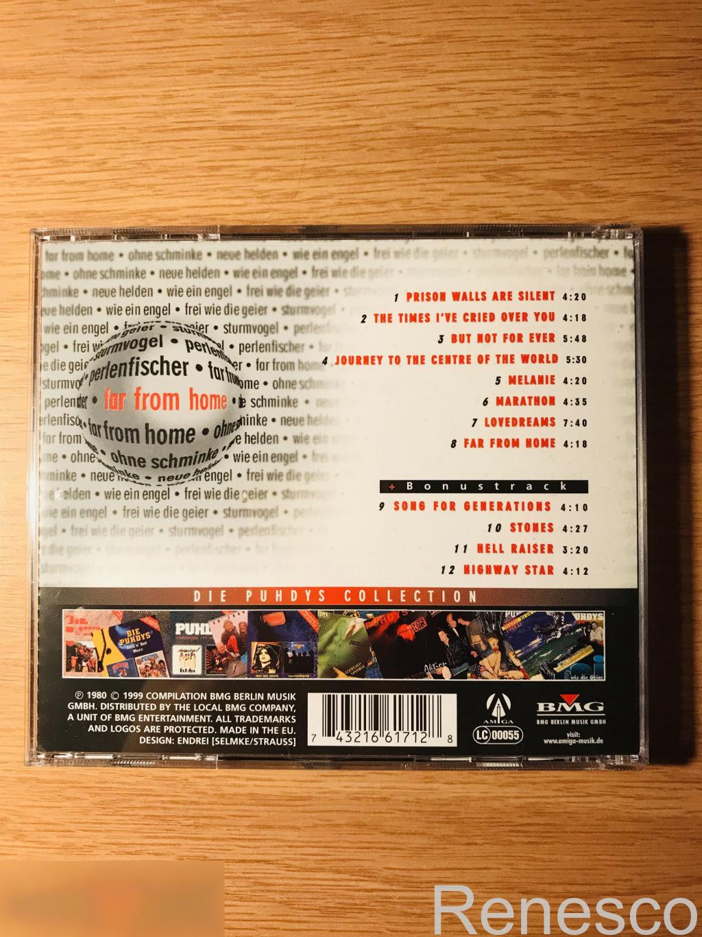 (CD) Puhdys ?– Far From Home (Europe) (1999) 1