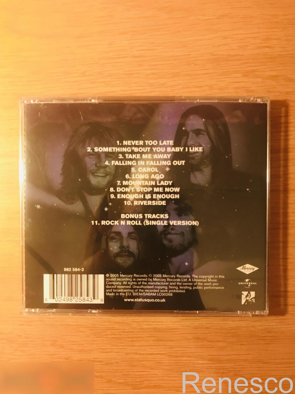 (CD) Status Quo ?– Never Too Late (2005) (Europe) 1