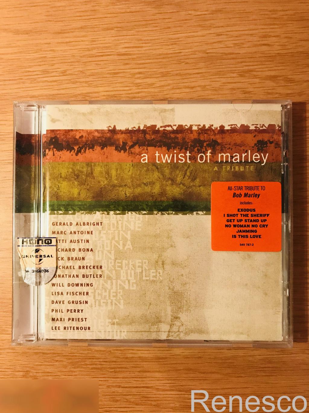 (CD) Various ?– A Twist Of Marley (Germany) (2001)