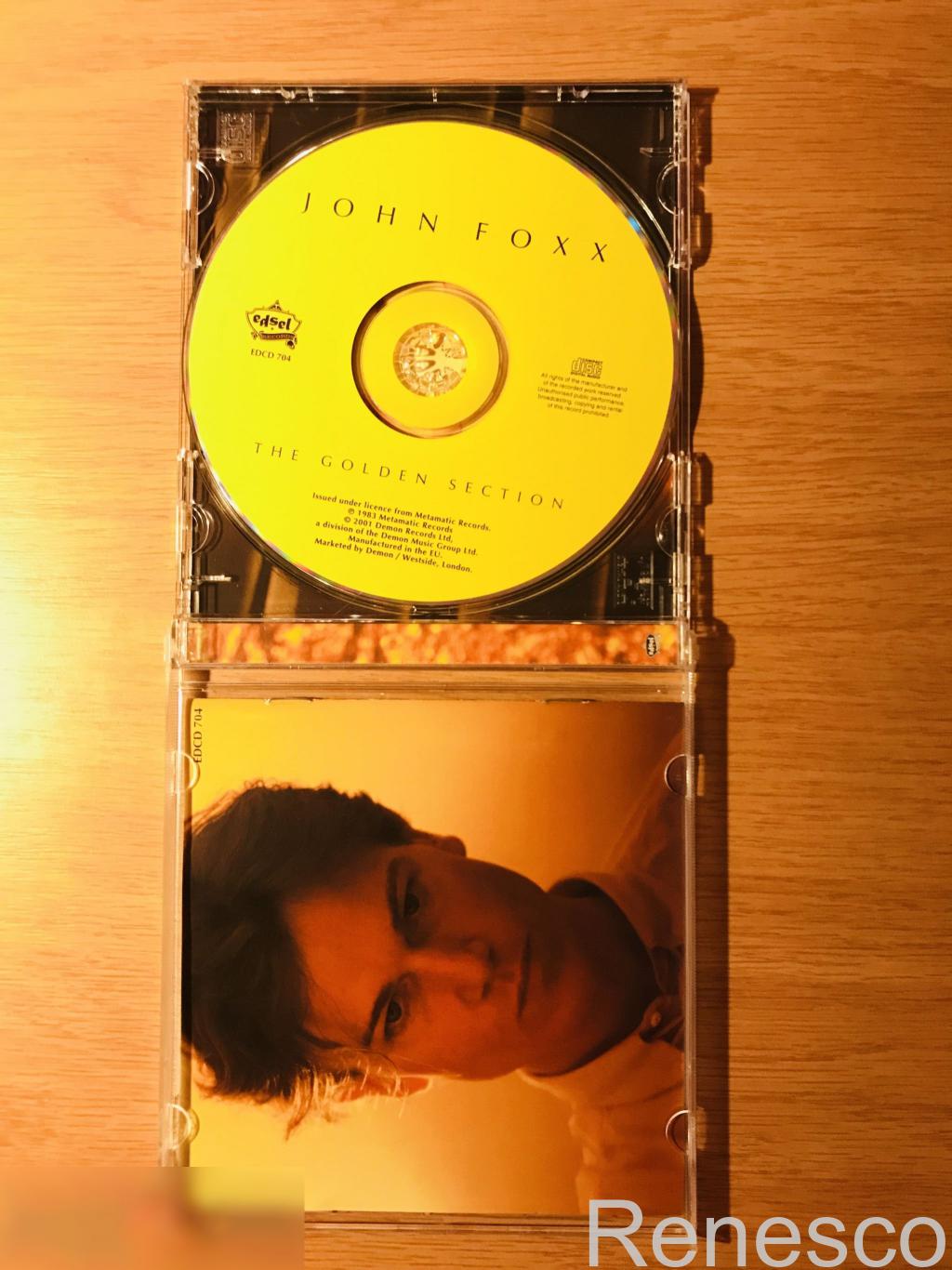 (CD) John Foxx ?– The Golden Section (2001) (UK) 2
