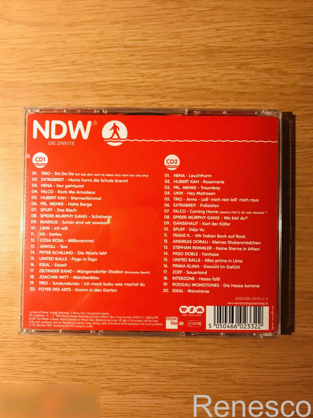 (CD) Various ?– NDW (Die Zweite) (Germany) (2002) 1