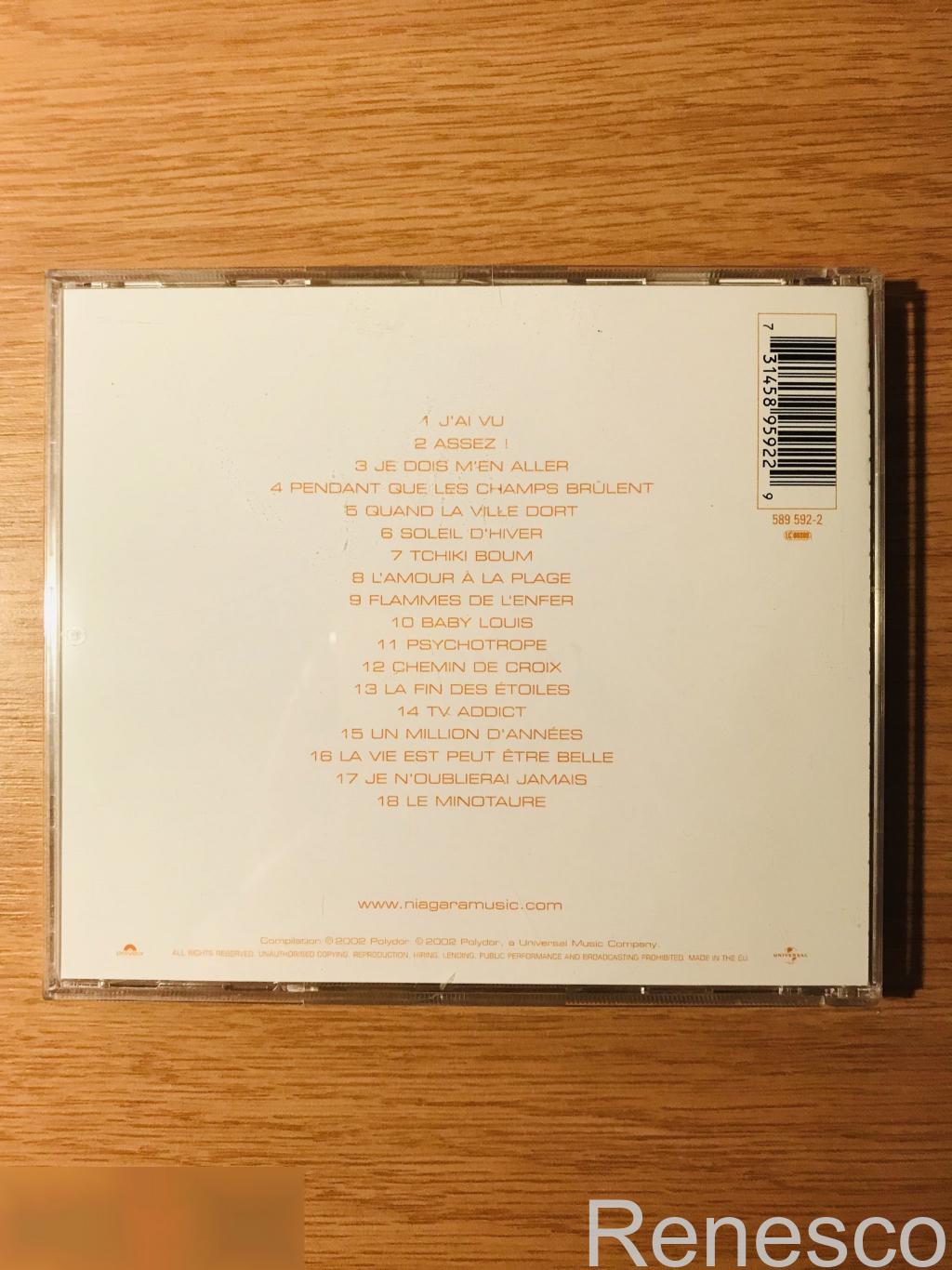 (CD) Niagara ?– Flammes (2002) (Europe) 1