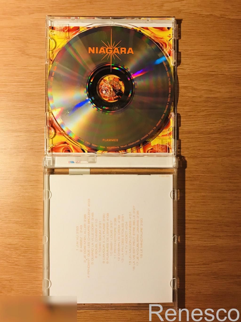 (CD) Niagara ?– Flammes (2002) (Europe) 2