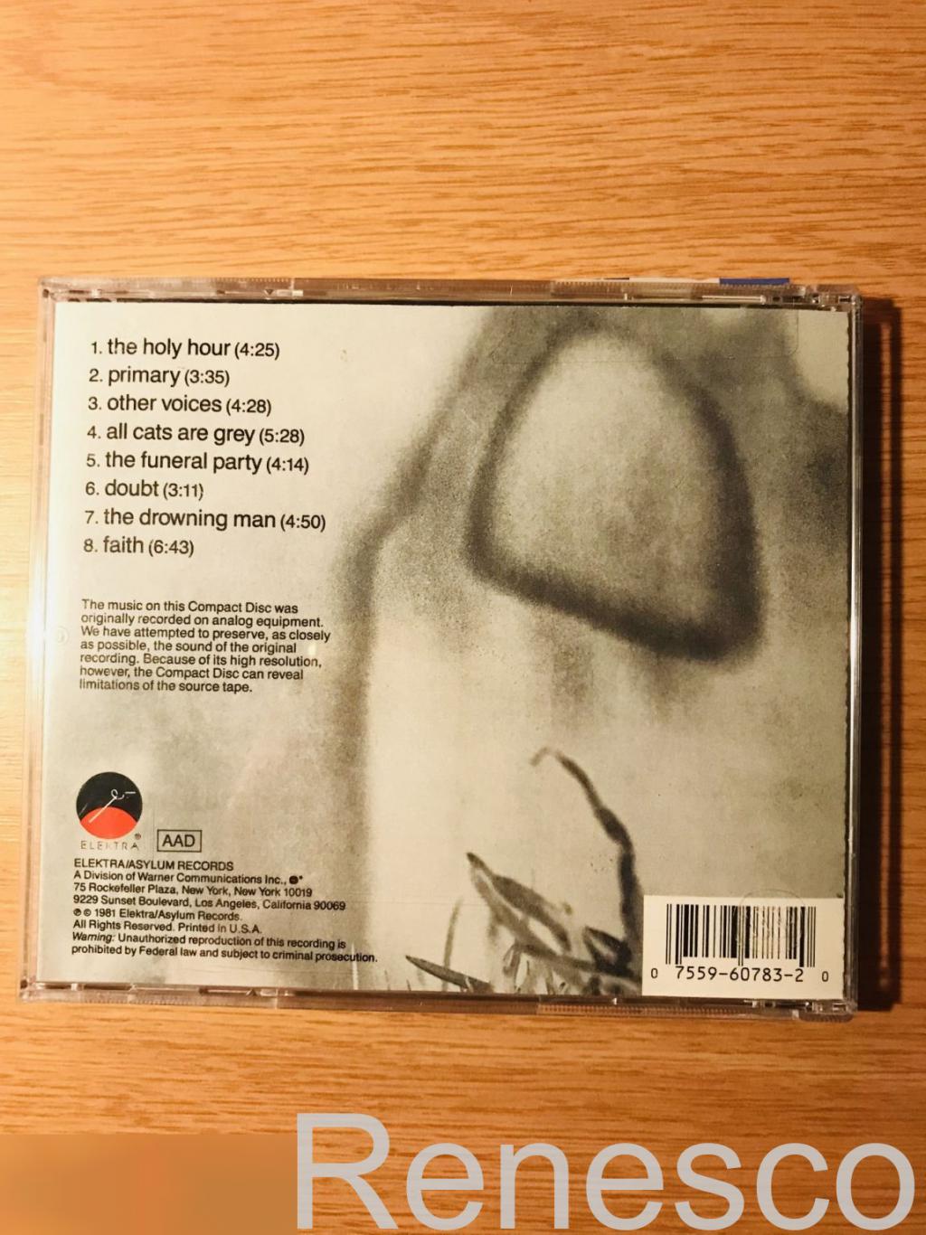 (CD) The Cure ?– Faith (USA) (2000) (Reissue) 2