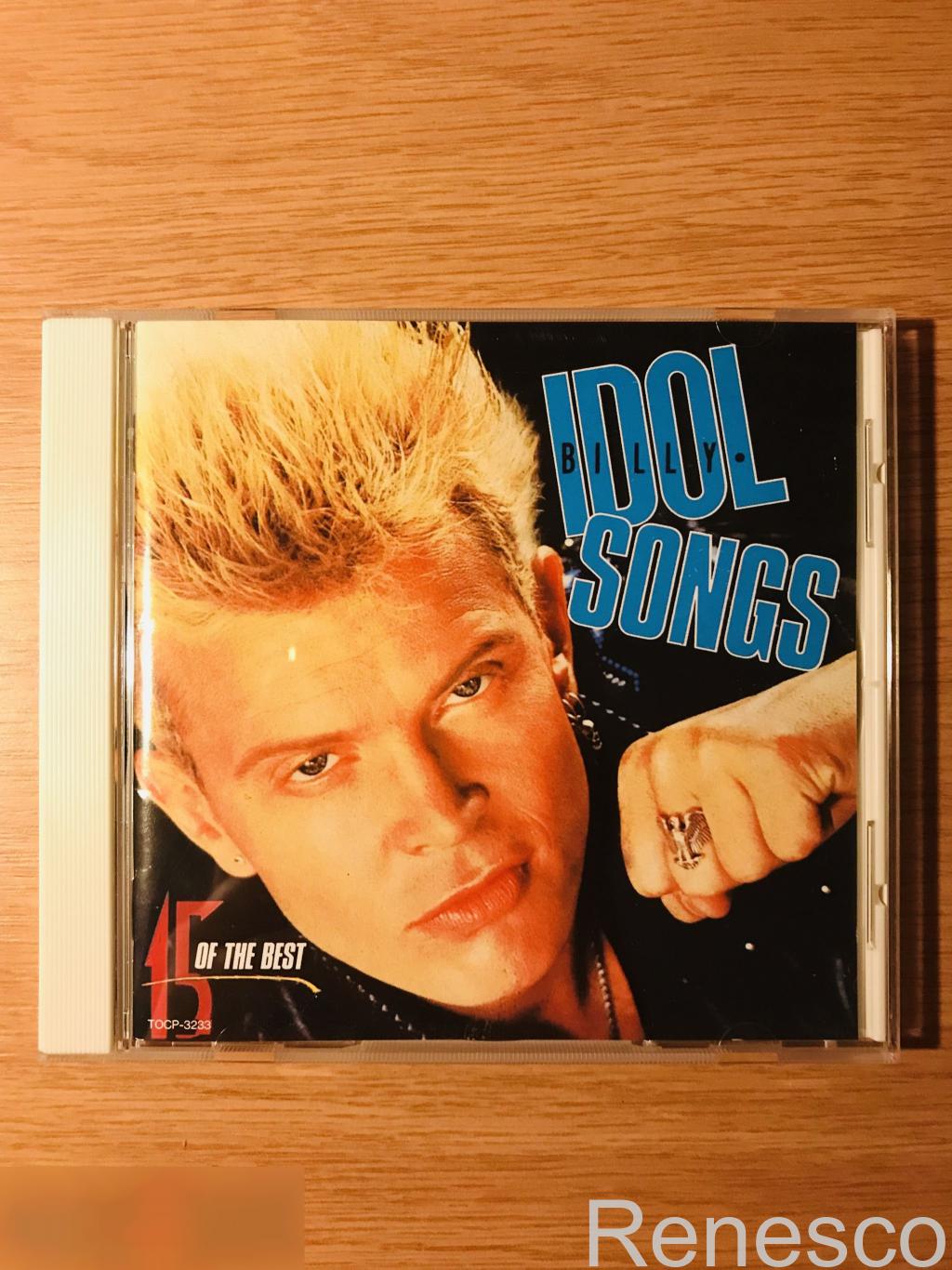 (CD) Billy Idol ?– Idol Songs - 15 Of The Best (Japan) (1996)