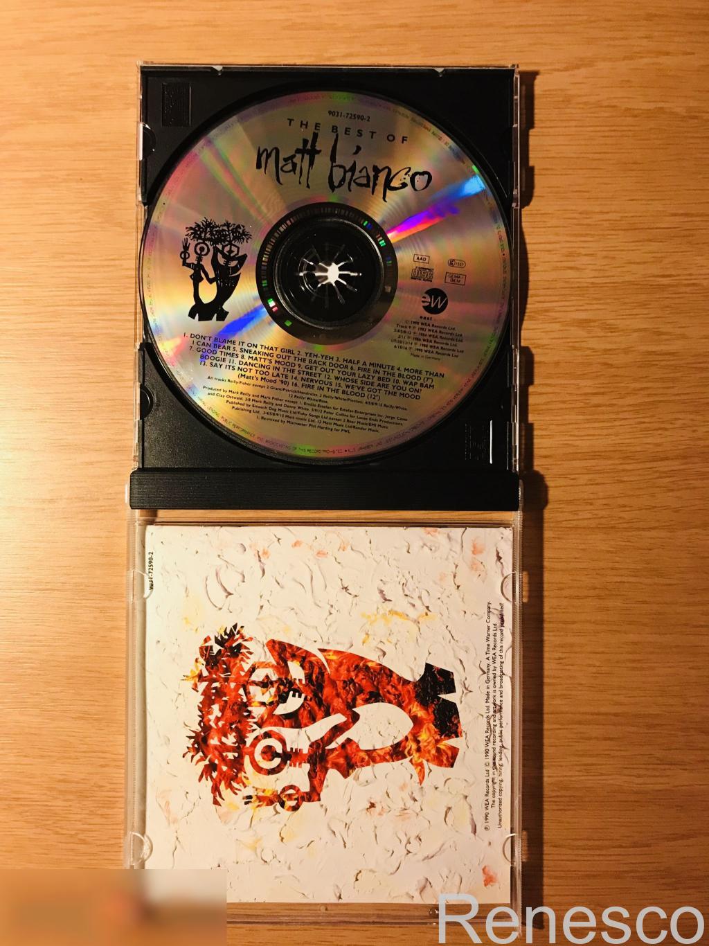 (CD) Matt Bianco ?– The Best Of Matt Bianco (1990) (Europe) 2