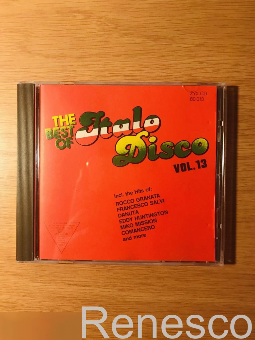 (CD) Various ?– The Best Of Italo Disco Vol. 13 (Germany) (1989)