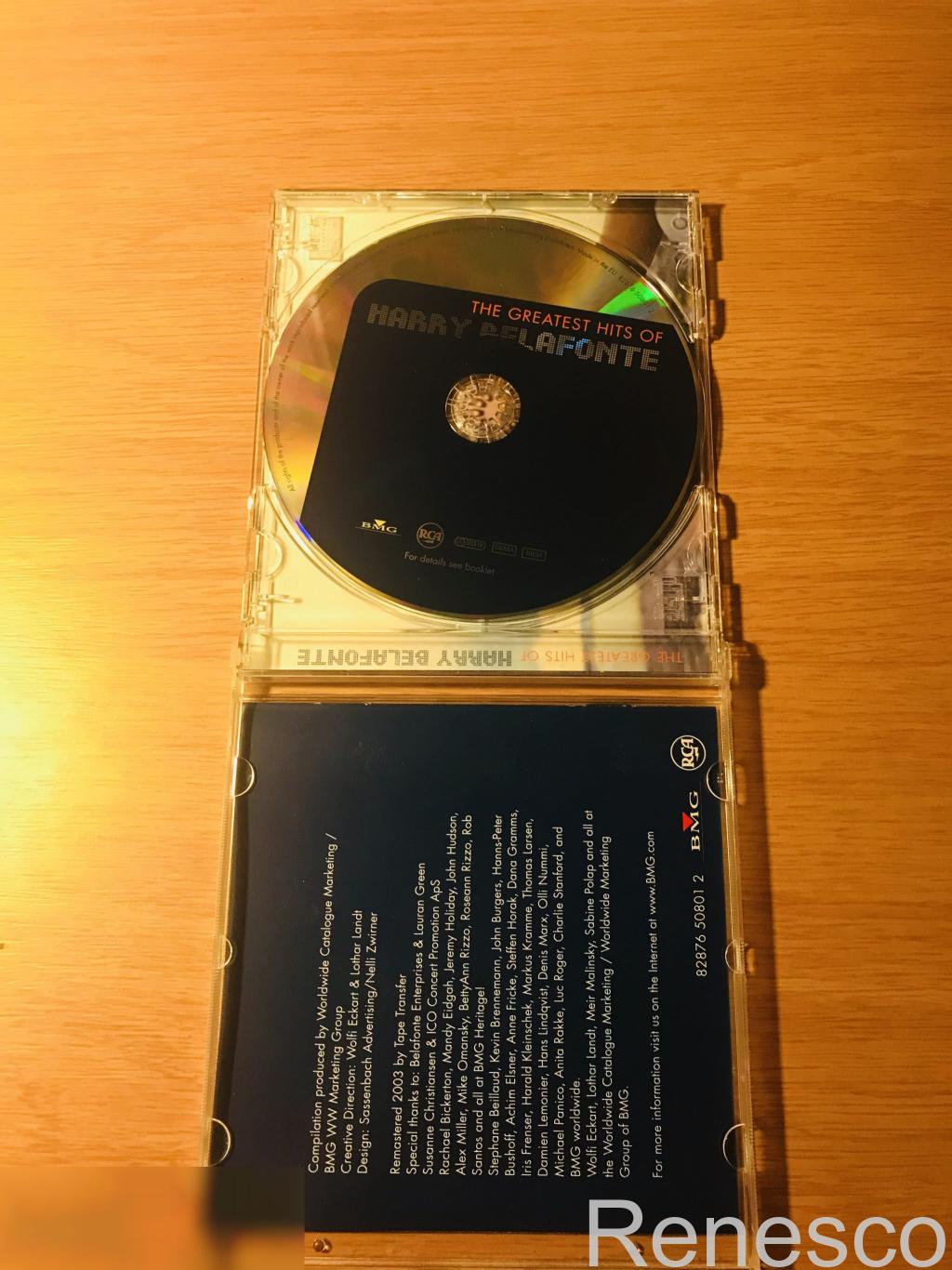 (CD) Harry Belafonte ?– The Greatest Hits Of Harry Belafonte (2003) (Europe) 2
