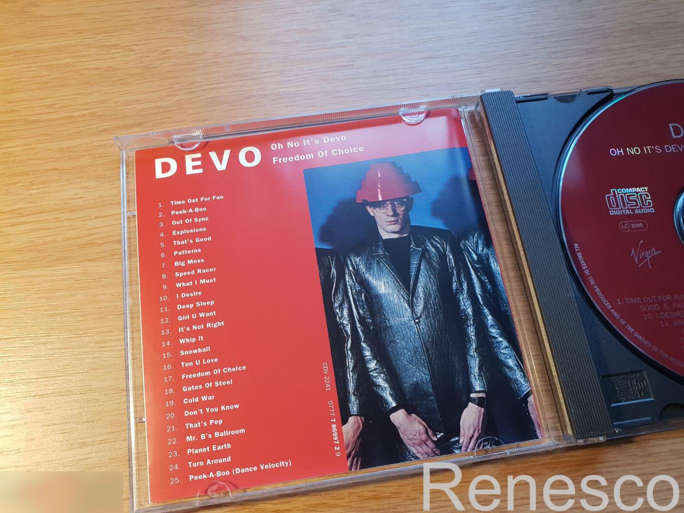 (CD) Devo ?– Oh No It's Devo / Freedom Of Choice (UK) (1993) 3