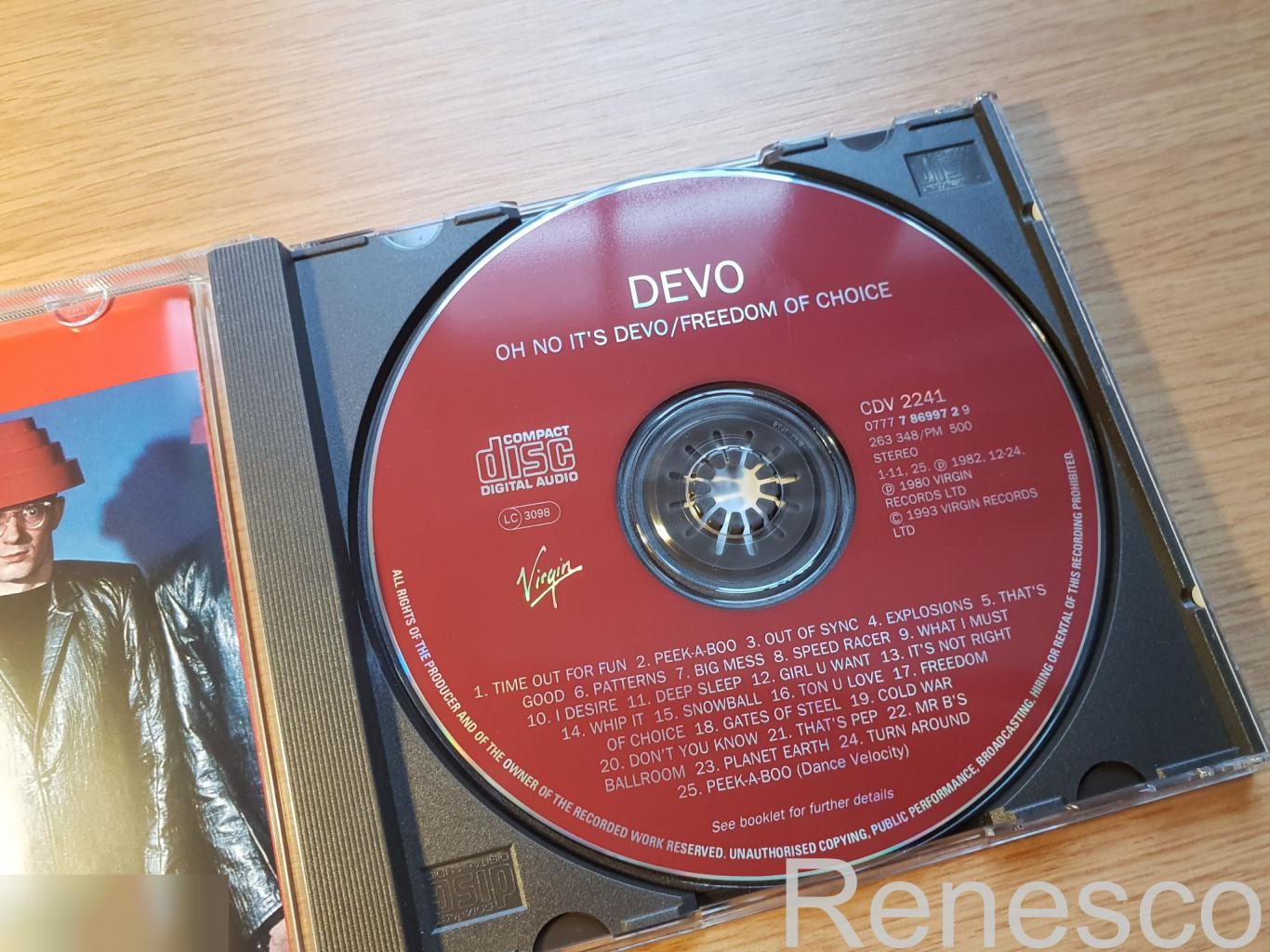 (CD) Devo ?– Oh No It's Devo / Freedom Of Choice (UK) (1993) 4