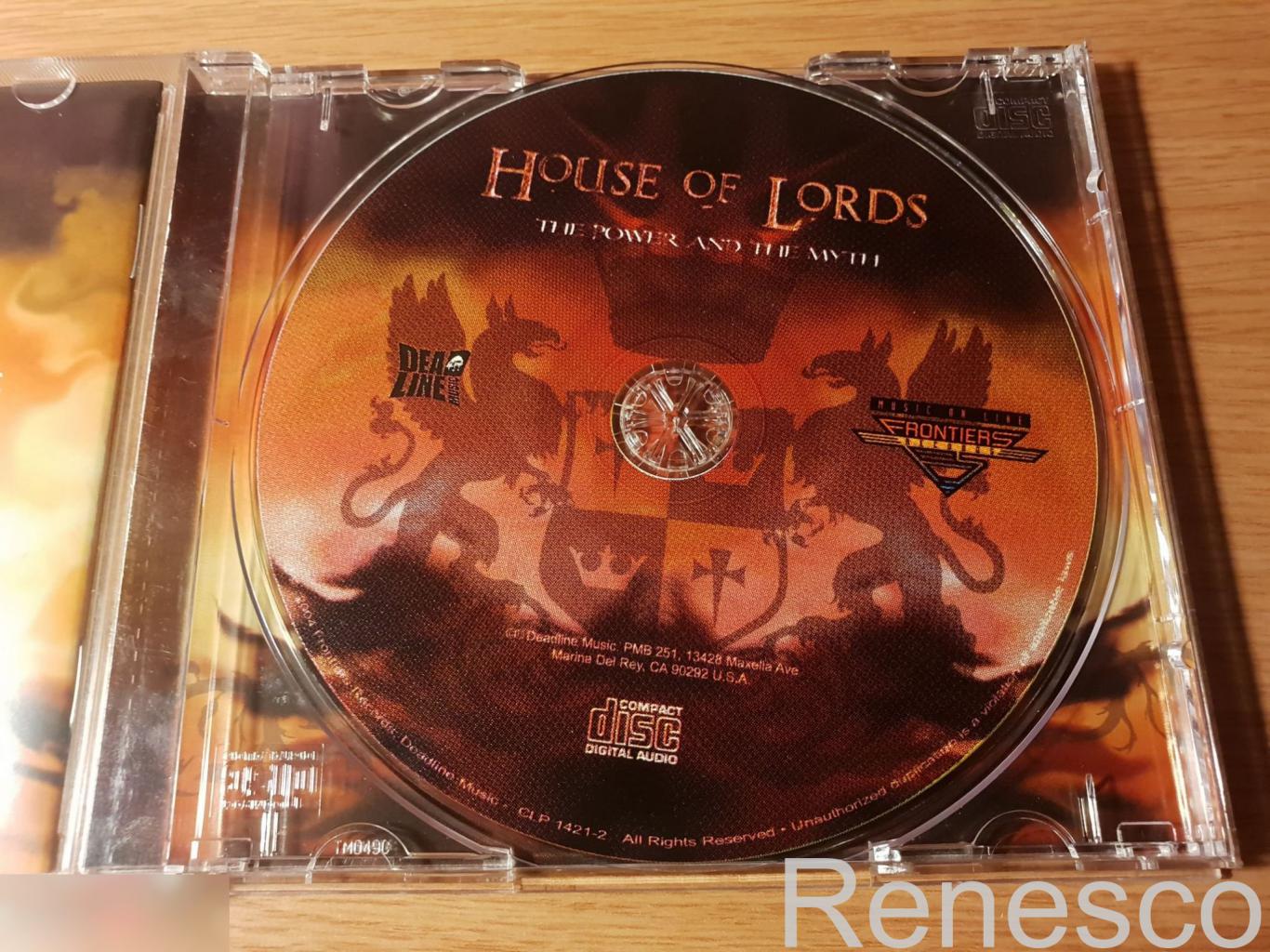 (CD) House Of Lords ?– The Power And The Myth (USA) (2004) 4