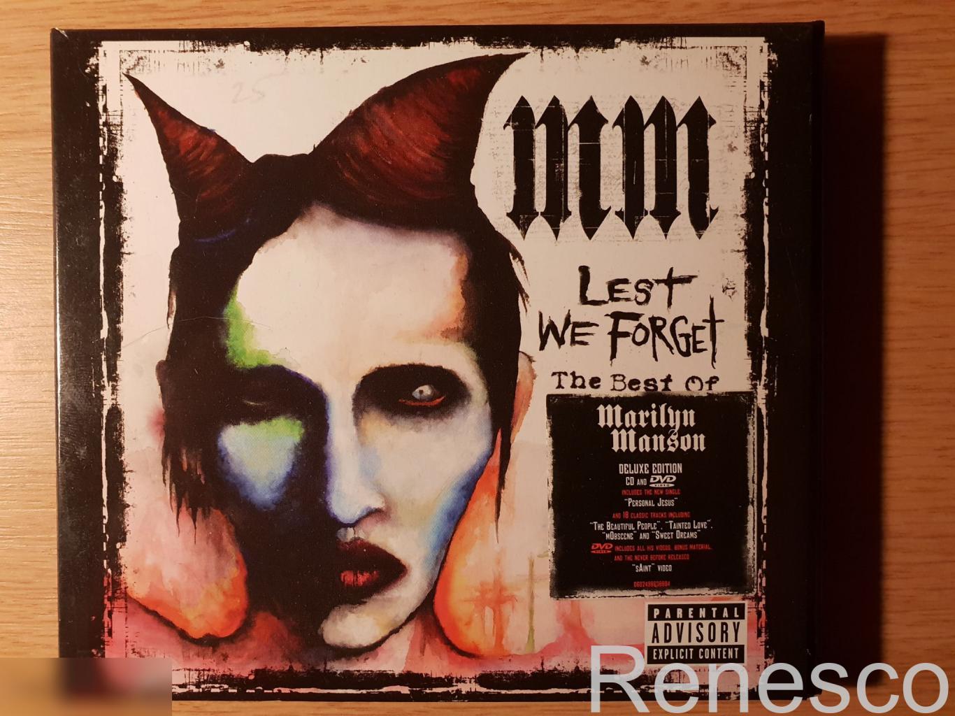 Marilyn Manson ?– Lest We Forget - The Best Of (2004) (Europe) (Deluxe Edition)