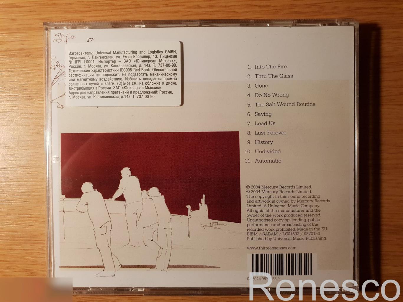 (CD) Thirteen Senses ?– The Invitation (2004) (Europe) 1