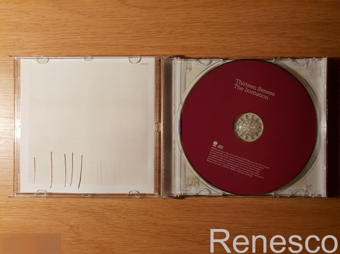 (CD) Thirteen Senses ?– The Invitation (2004) (Europe) 3
