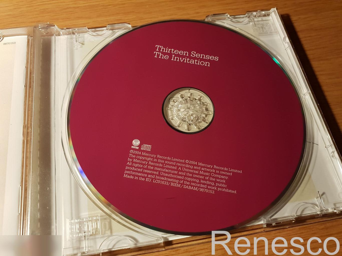 (CD) Thirteen Senses ?– The Invitation (2004) (Europe) 5