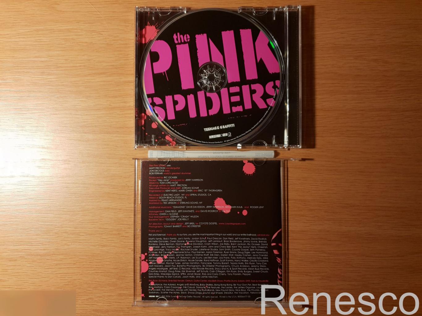 (CD) The Pink Spiders ?– Teenage Graffiti (USA) (2006) 3