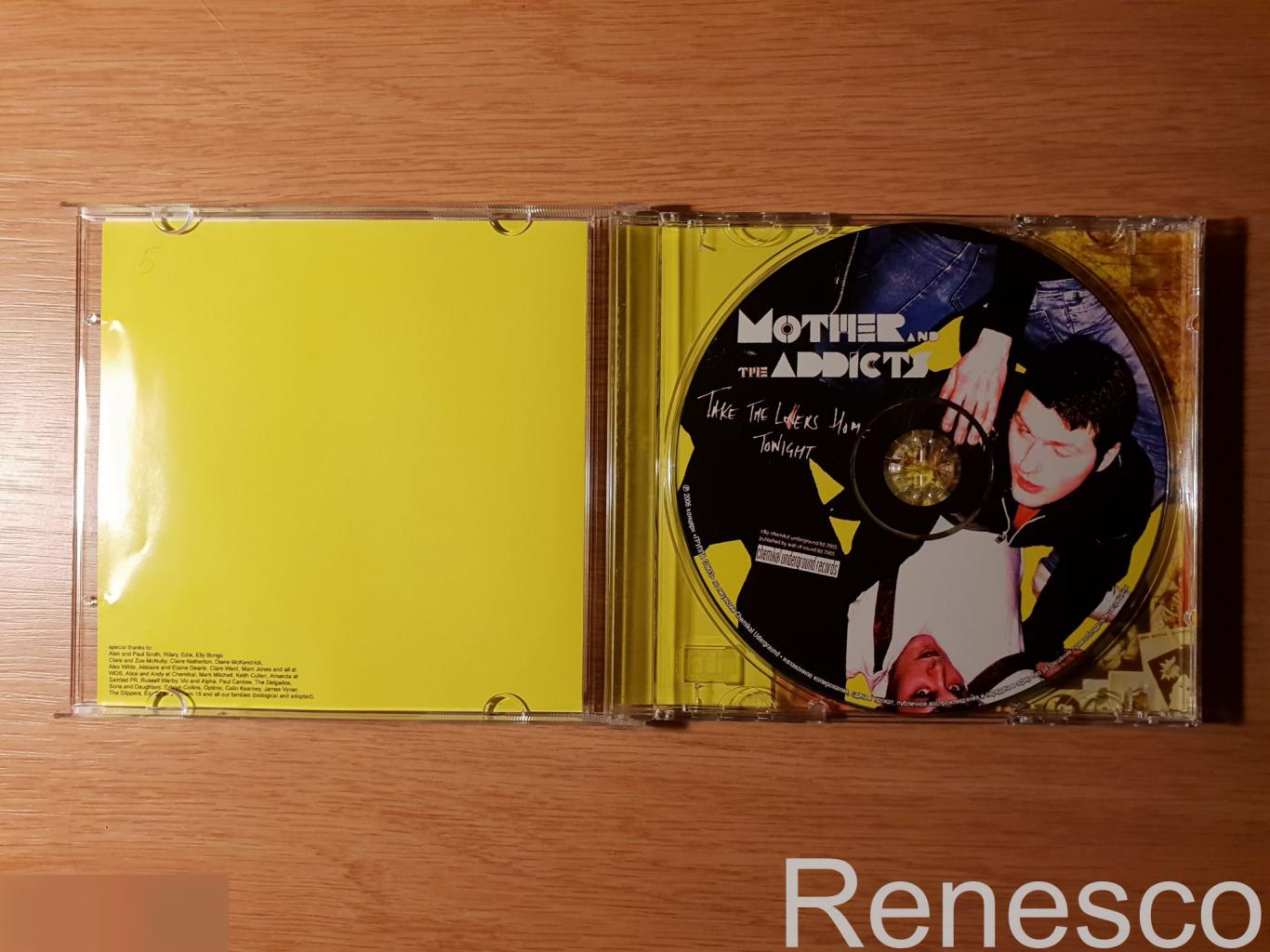 (CD) Mother And The Addicts ?– Take The Lovers Home Tonight (UK) (2005) 2