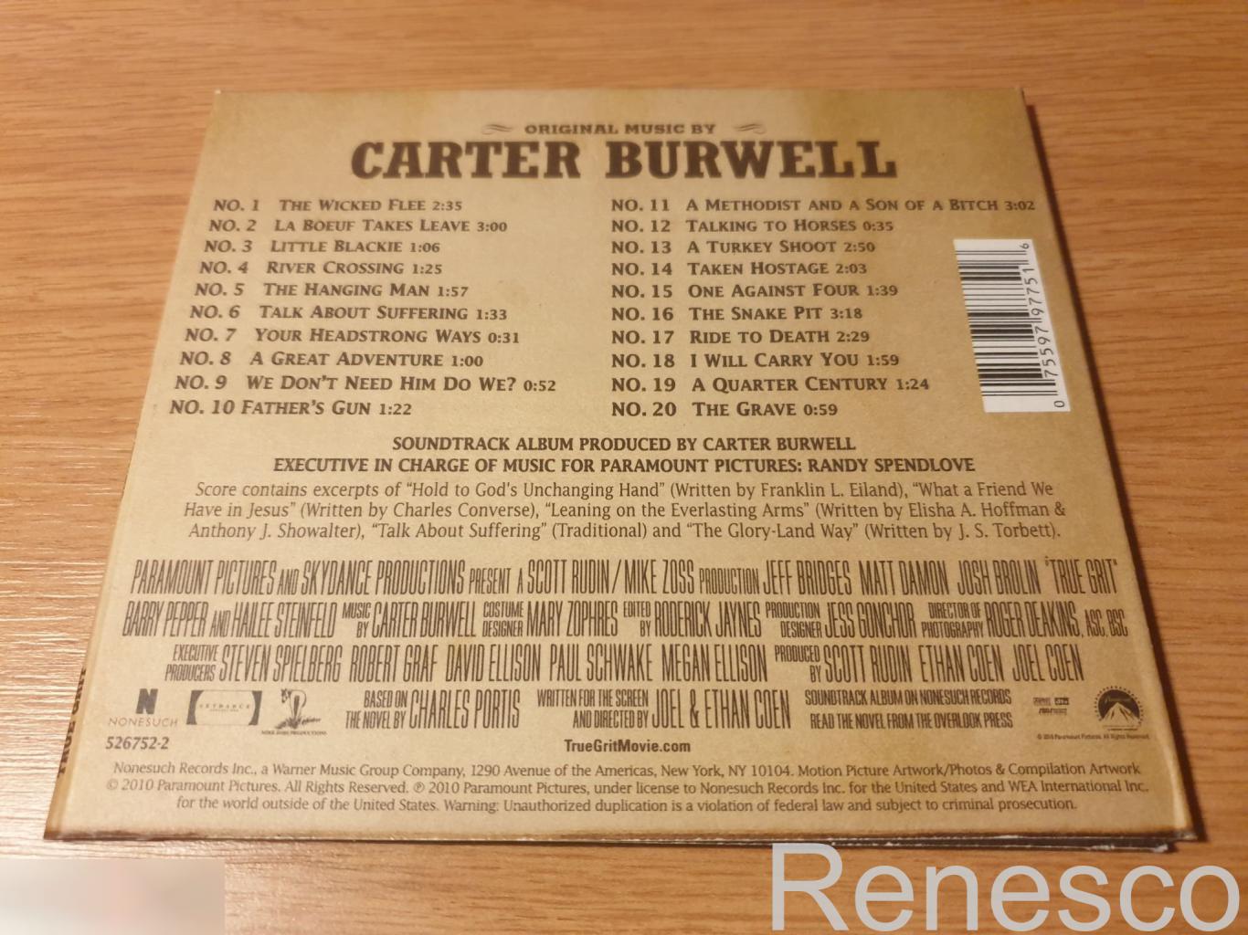 (CD) Carter Burwell ?– True Grit (2010) (USA) 1
