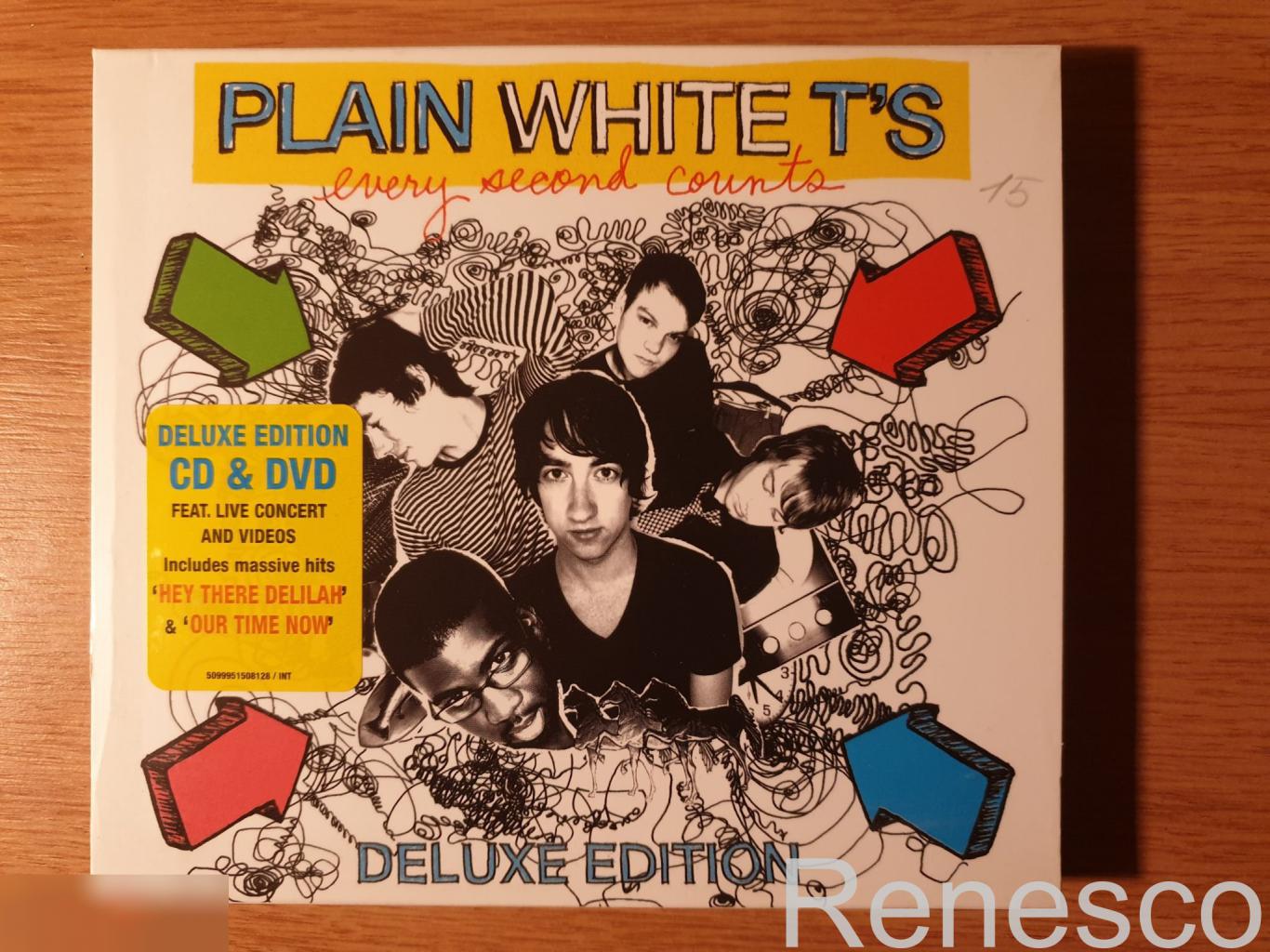 (CD +DVD) Plain White T's ?– Every Second Counts (Europe) (2008)