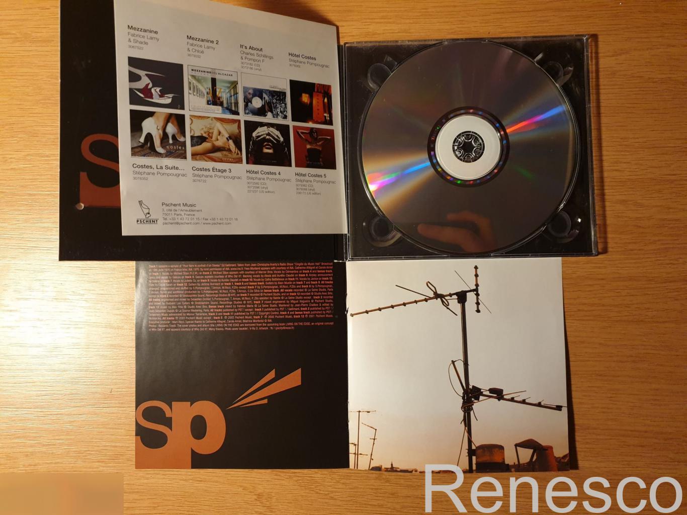 (CD) Stephane Pompougnac ?– Living On The Edge (Benelux) (2003) 5